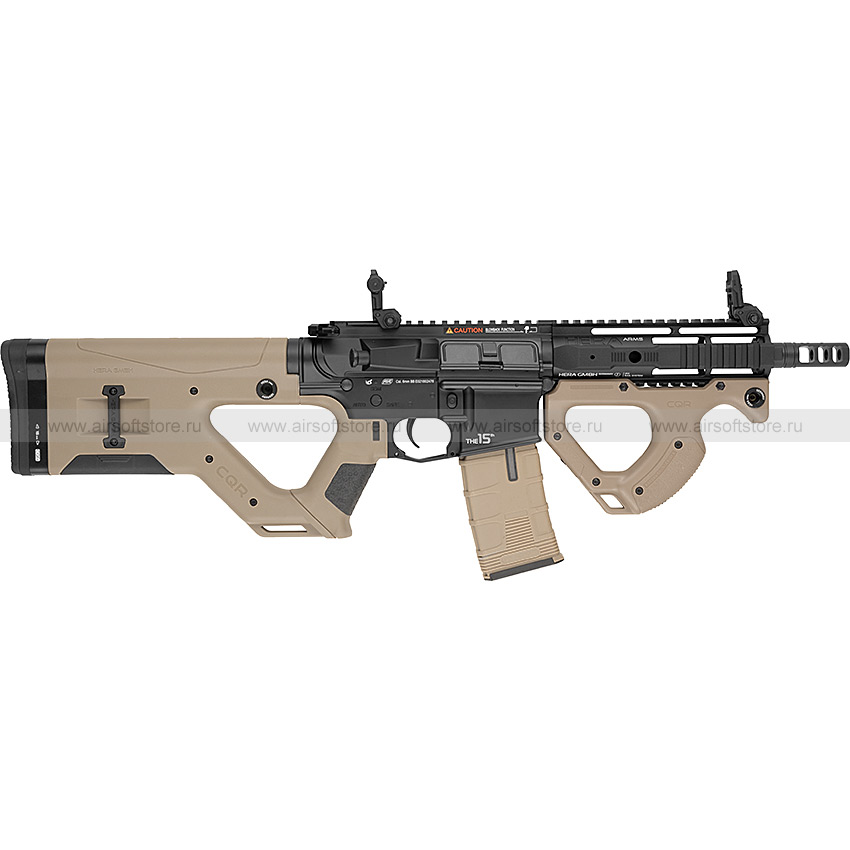 ICS HERA Arms CQR Black Tan