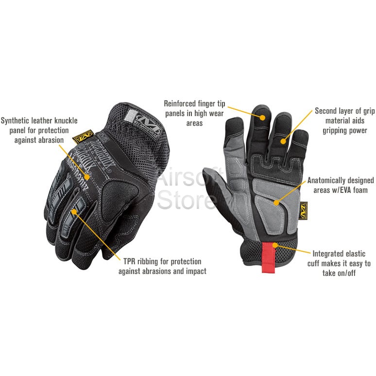 Mechanix wear best sale impact pro