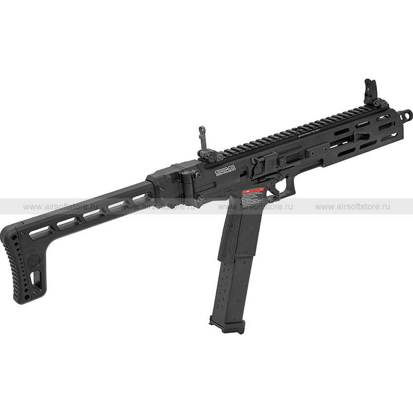 Модель пистолета-карабина (G&G) SMC 9 (GBB) (Black) - Страйкбольный магазин  Airsoft Store